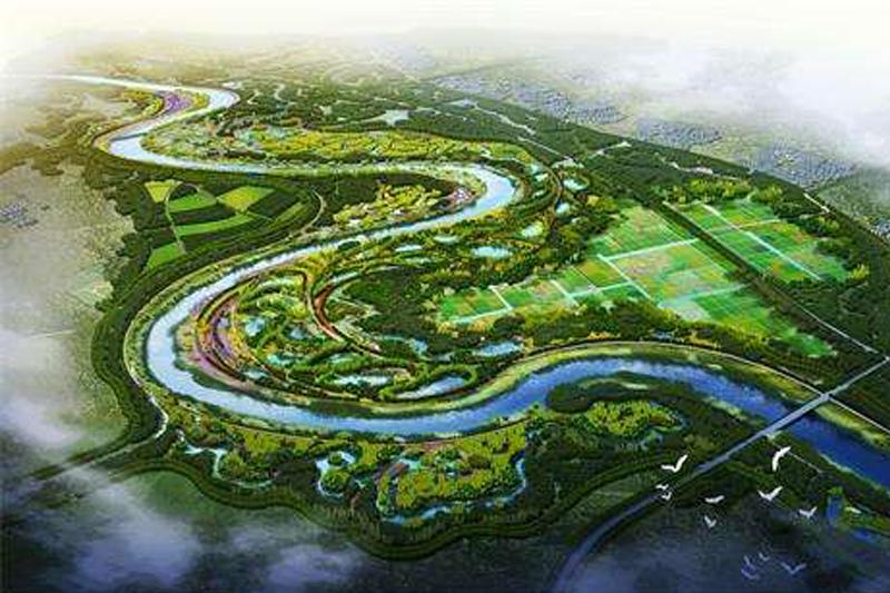北京城市副中心環城景觀生態林預計年底建成