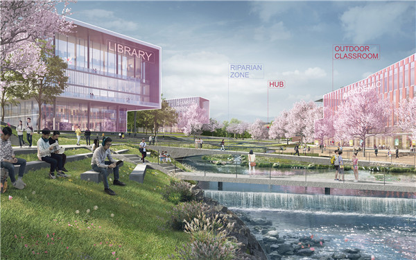 Sasaki丨信陽學院南灣校區校園規劃