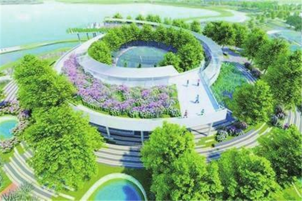 河北省第四屆園博會“山水邯鄲”進入內(nèi)裝階段