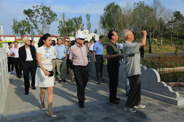 河北省首屆（衡水）園博會(huì)院士行