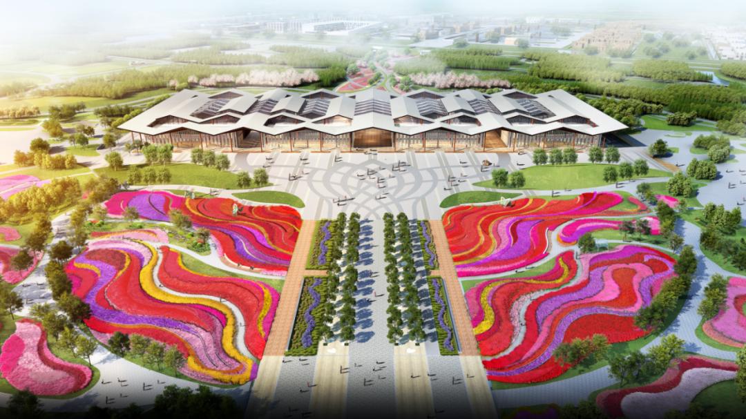 花博會建設進入沖刺階段,園區(qū)效果圖搶先看