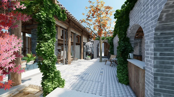 海躍潤園丨老四合院變身記