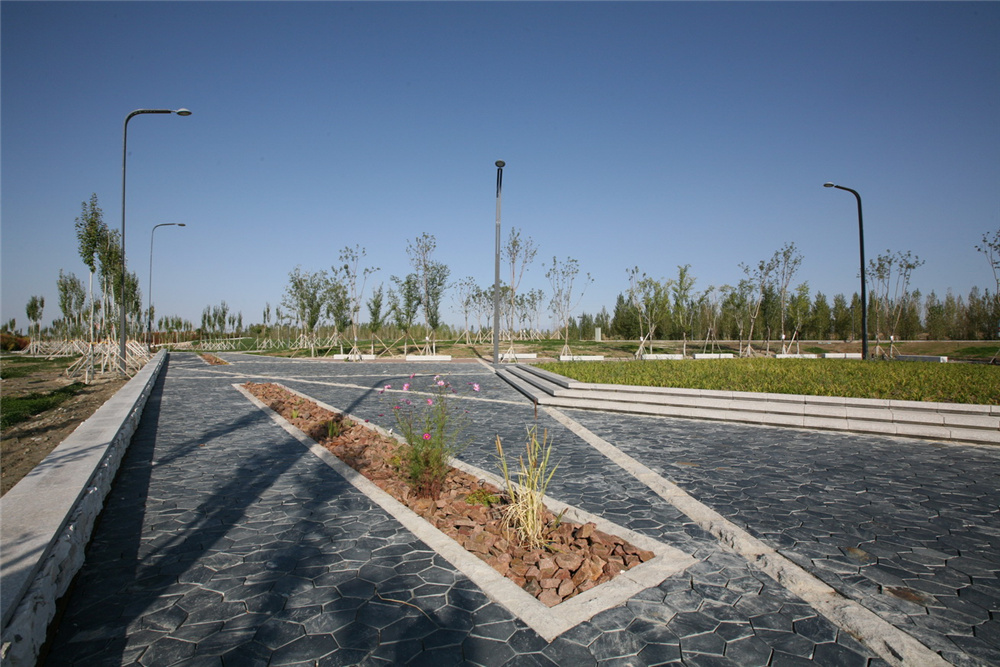 章俊華作品丨差異中的表述——博樂(lè)金三角工業(yè)區(qū)帶狀公園（一期）