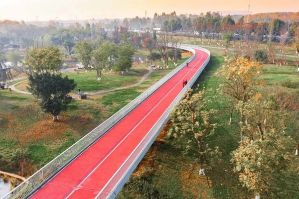 李翔寧等專家解成都環(huán)城生態(tài)公園