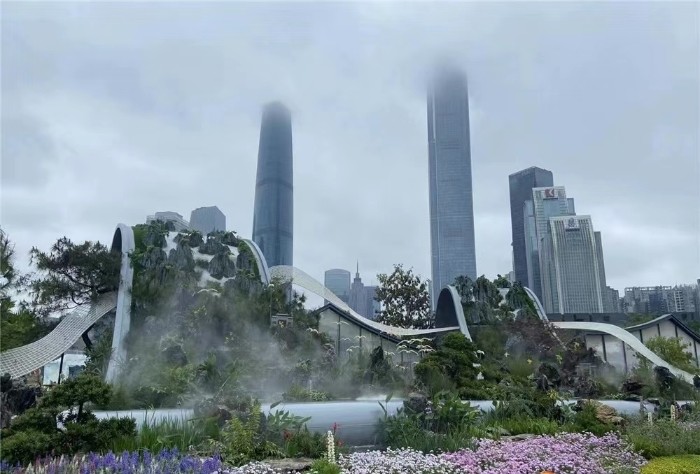 打卡《畫中白云》！ 廣州園博會將與市民云見面