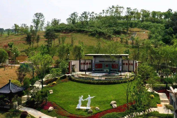 煤礦采空區蝶變園林美景 荊門園博園開園迎客