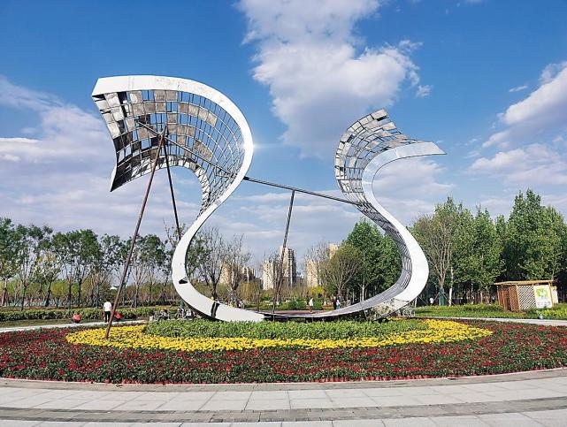 河北滄州：提升改造的百獅園和運河公園迎客