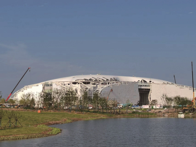 江蘇連云港：大美園博園已進(jìn)入竣工倒計(jì)時(shí)