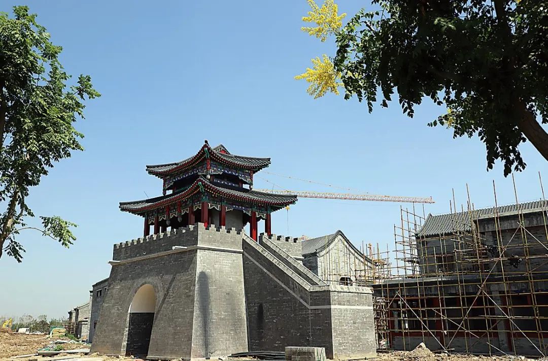 步行橋、碼頭駁岸……運(yùn)河元素綻放滄州園博園