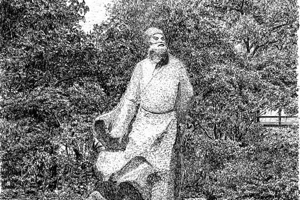 張建庭《相伴西湖》雕塑·鋼筆畫集發行