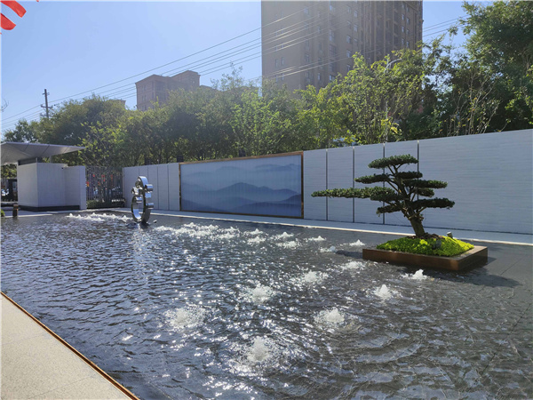 威奕勝景觀丨京晟府展示區(qū)