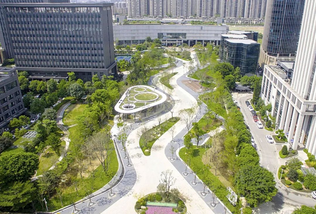 園冶杯獲獎作品丨福州高新區中央綠化帶