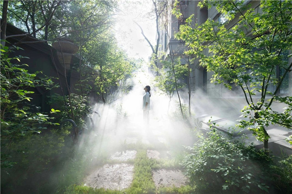 曼谷HAS建筑事務所丨水霧冥想中心