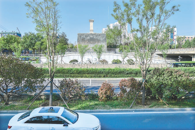 北京:永定門南望景觀視廊全面提升