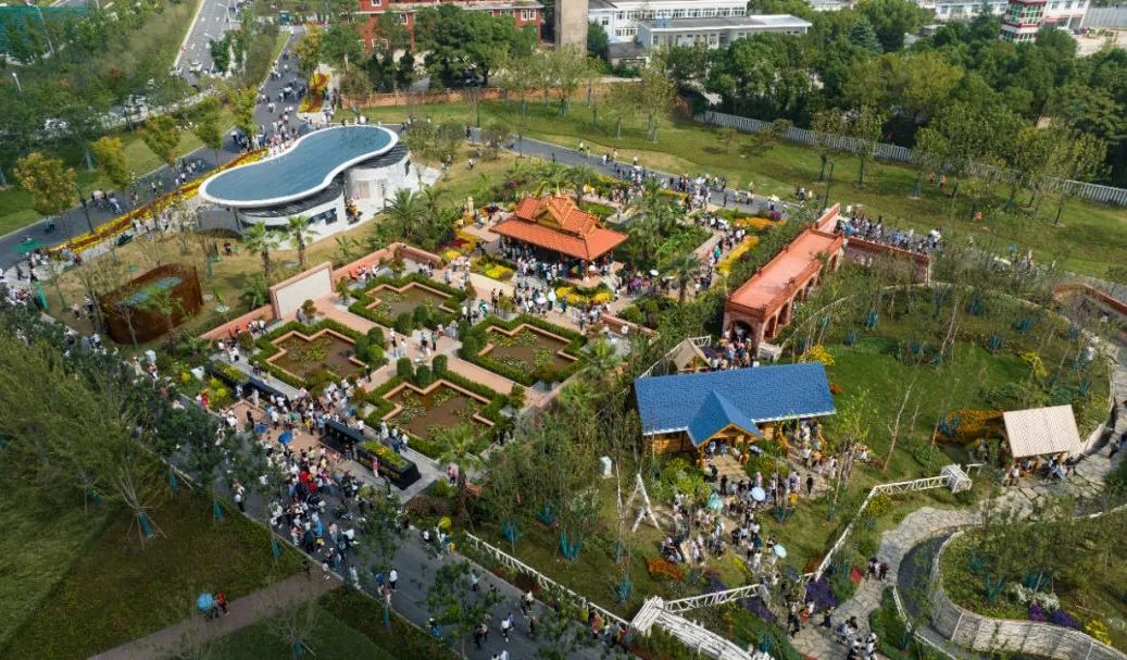 合肥園博園成全民共享的“生態(tài)樂園”