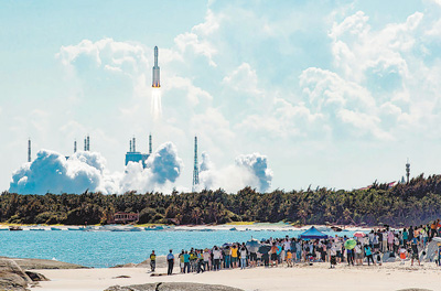 海南：濱海航天城 興起科普游