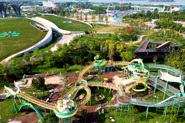 河北省第七屆園博會(huì)主展館項(xiàng)目主體完工