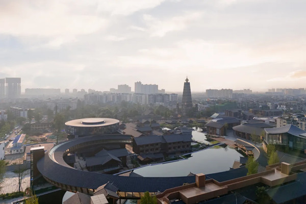 筑景工作室丨成都彭州龍興寺城市更新