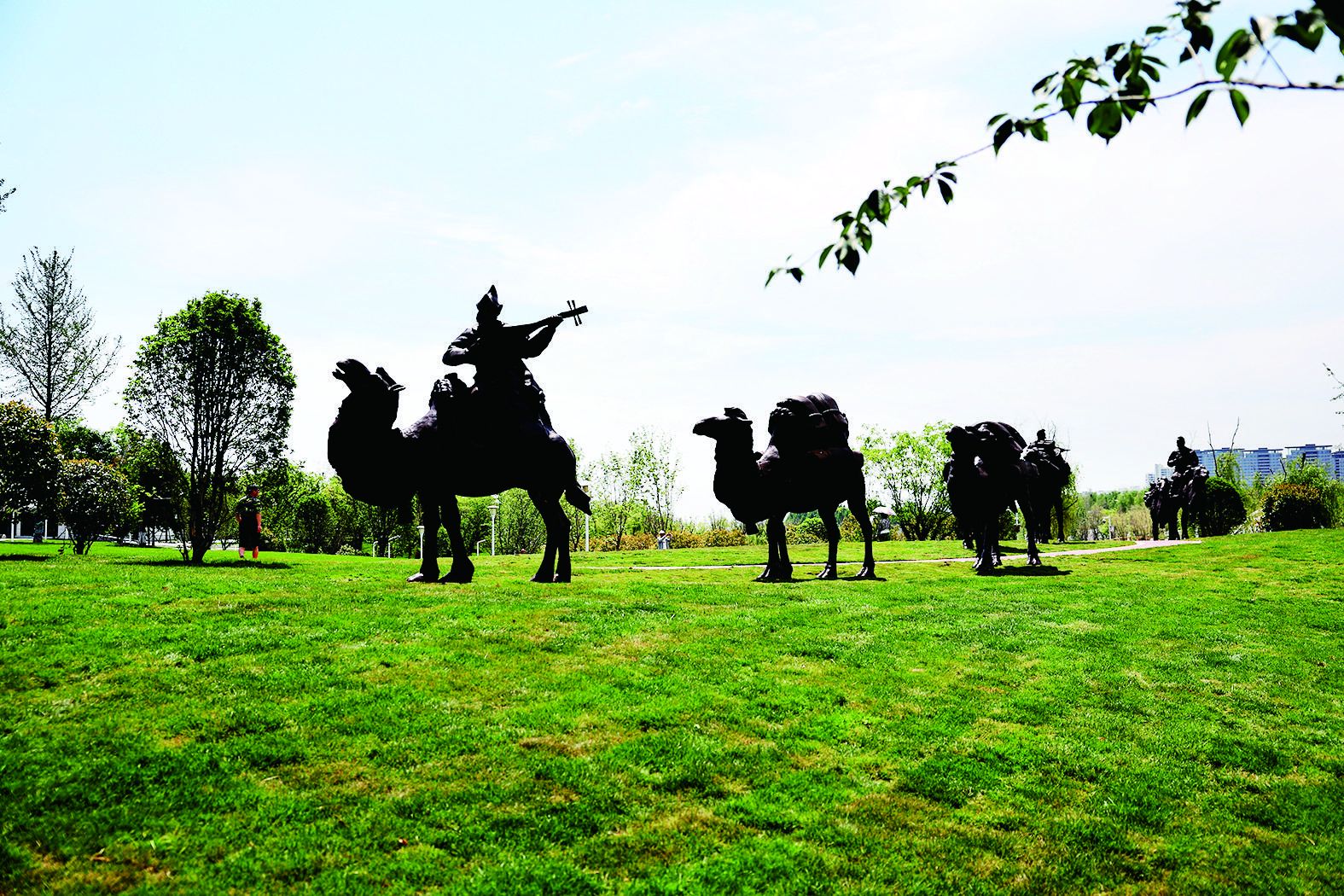 西安中亞公園開園 打造城市中的“絲路會客廳”