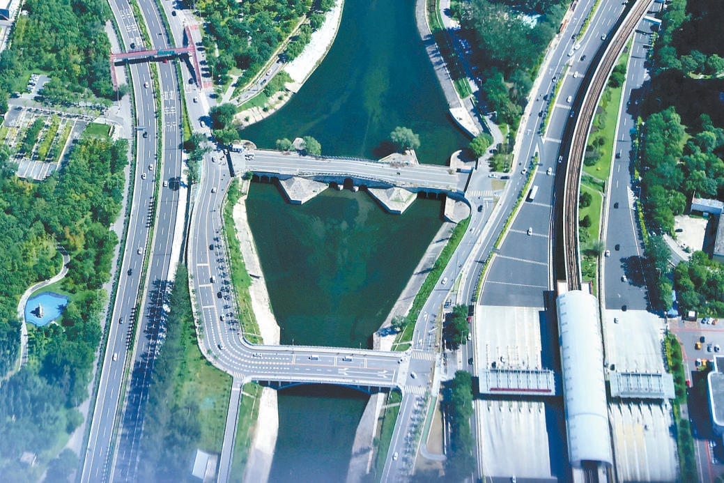 北京：八里橋完成修繕復現漕運車轍映月長橋