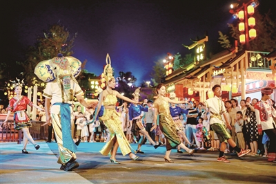 遇見園博園——荊門園博園打造“夜經濟”