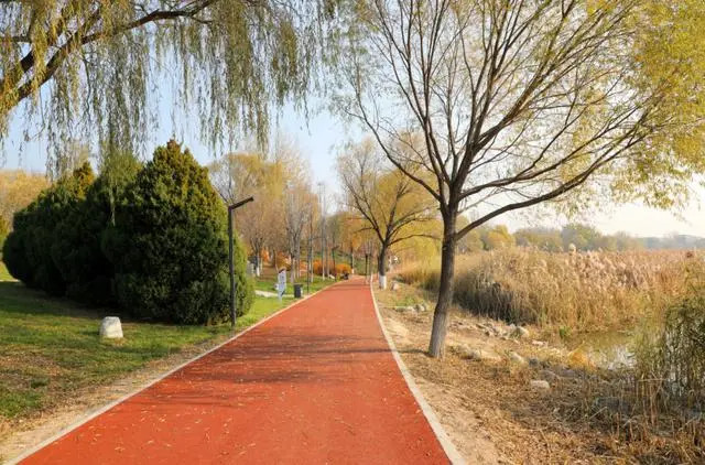 北京延慶建成全市最長(zhǎng)濱水健身步道