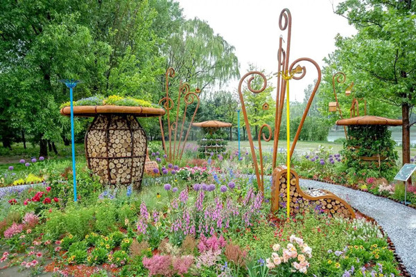 30個“市民花園”扮靚北京海淀公園