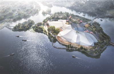 溫州園博園主場館擬11月底完成室內裝修